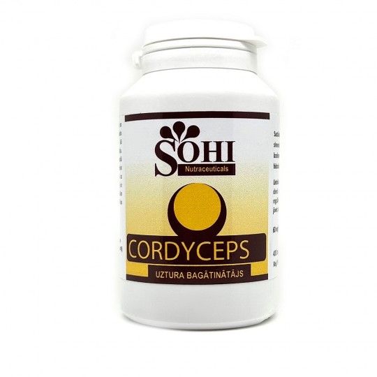 CORDYCEPS N60 (veģetārās kapsulas) 400 mg, SOHI